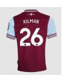 West Ham United Max Kilman #26 Hjemmedrakt 2024-25 Korte ermer